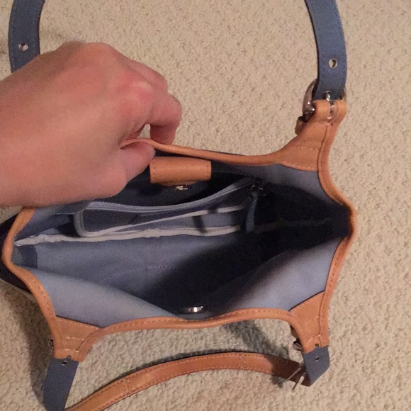 Navy blue Coach shoulder bag - Picture 5 of 7